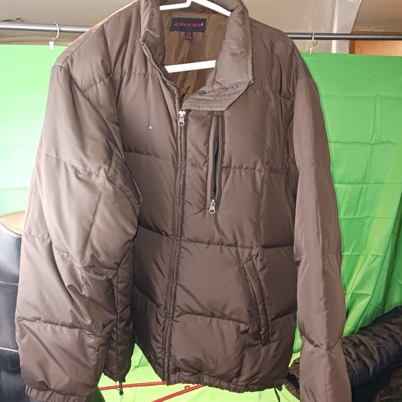 Alpine tek y2k wind breaker brown 44 Large - Picture 6 of 6